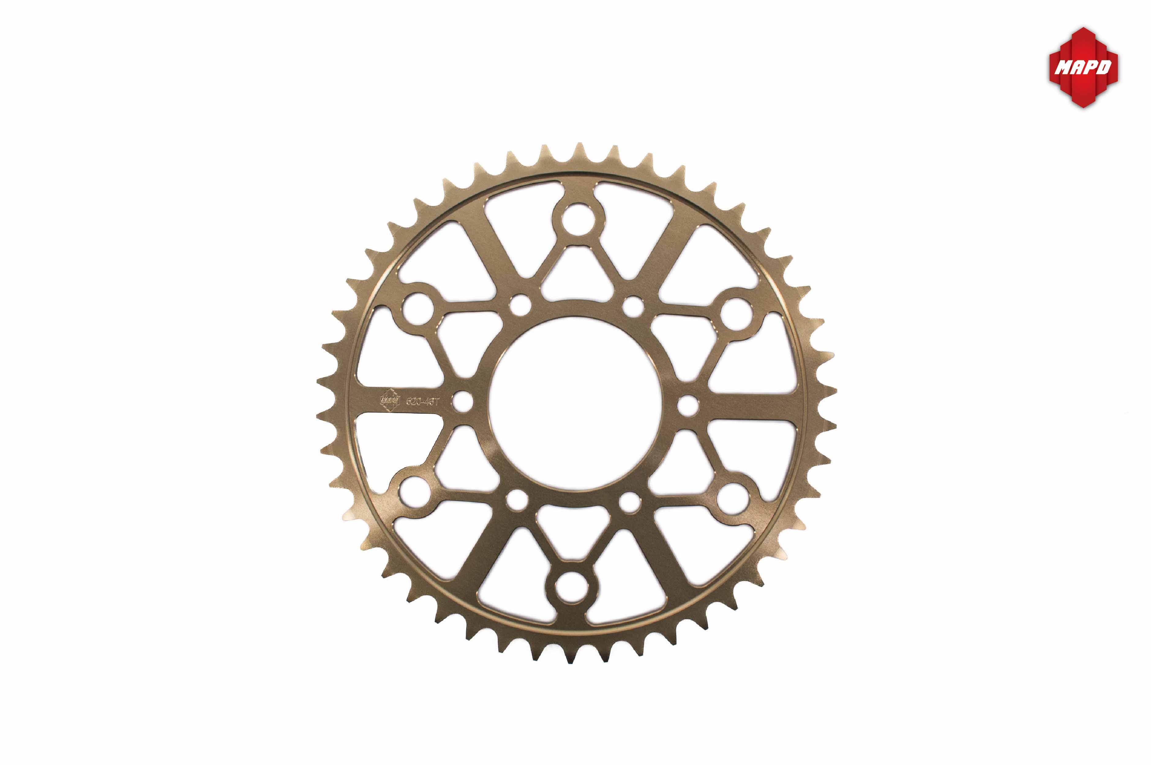 后陀 ZX-6R / 636 鋁合金後輪齒盤(7075-T6)